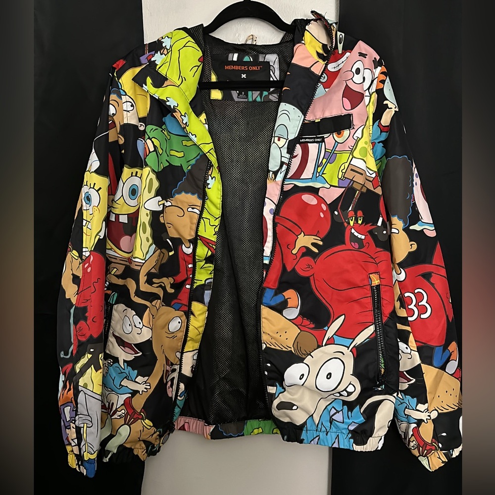 Nickelodeon Members Only Windbreaker